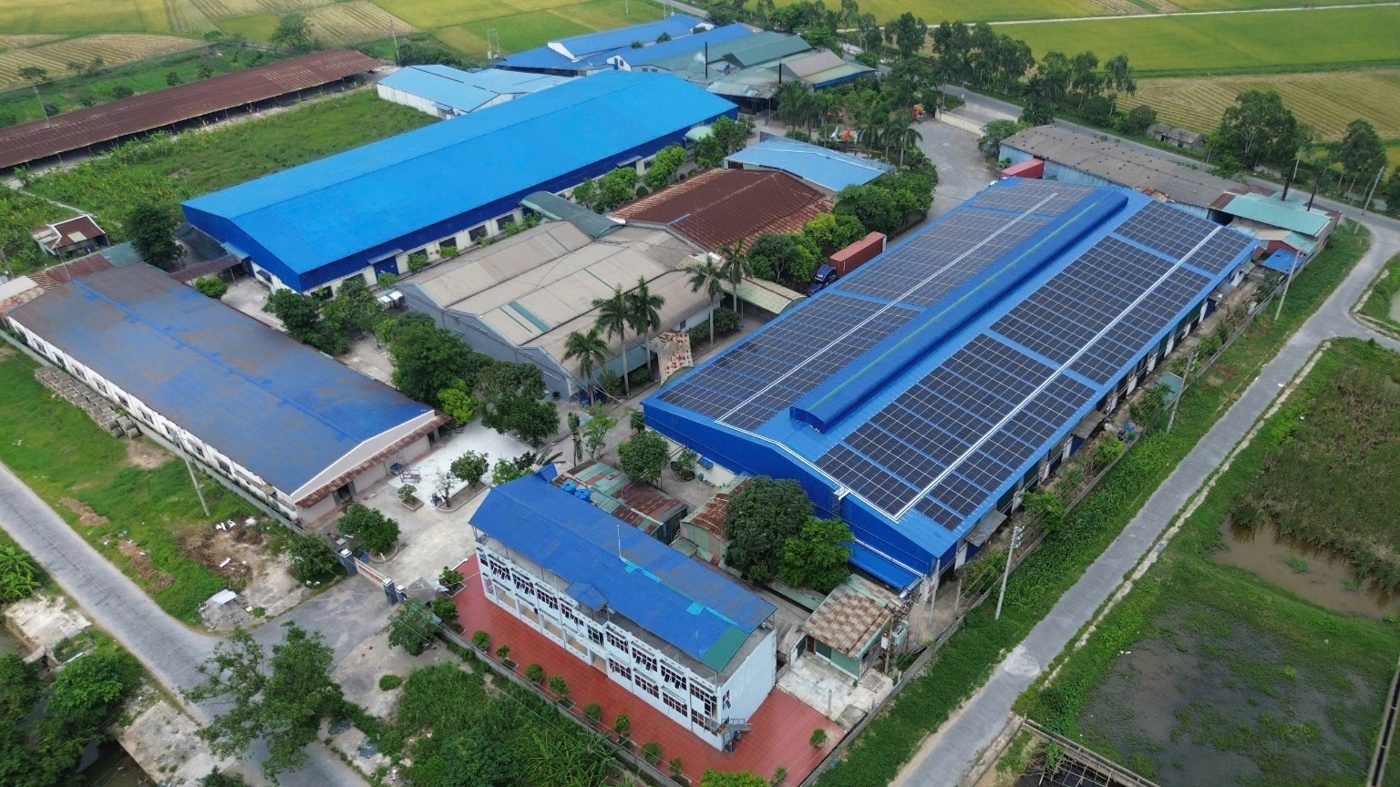 Toàn cảnh dự án 500kW Thái Bình